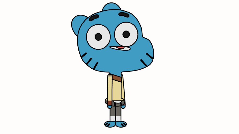 Gumball Watterson Rigged(AWOG) preview image 1